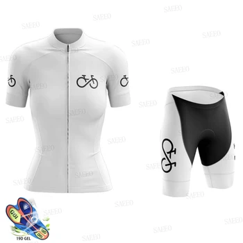 Ropa Ciclismo mujer 2021 Pro Team cyklistický dres Nastaviť Horský Bicykel Oblečenie Letné MTB Cyklistické Oblečenie Anti-UV Cyklistické Oblečenie