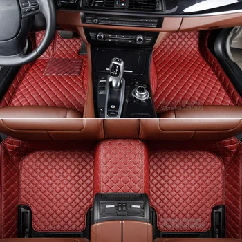 Prispôsobený auto podlahové rohože špeciálne pre Acura TL TLX TSX CSX RDX ZDX MDX kvalitné luxusné všetky kryt 4 sezóny anti-slip koberce