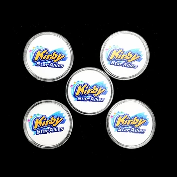 5 ks NFC Karty Zber Mincí Z Amxxbo Kirby Hviezda Spojencov Hra Karty Ntag215 pri montáži vlepí Tag Nové Údaje Vrátane Qbby Box Boy