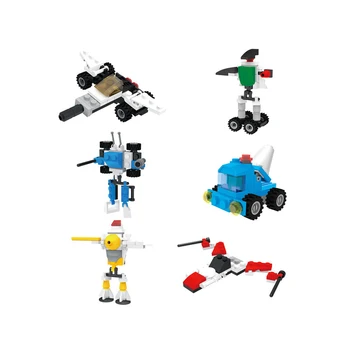 Deti Robot Model Zostavené Stavebné Bloky, Hračky pre Deti, Puzzle Malé Častice Blok Tehly Dieťa Raného Vzdelávania Hračka Darček