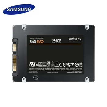 SAMSUNG 860 EVO SSD 250GB 500GB (Solid State Disk HDD Pevný Disk SATA3 2,5 palca Interné SSD Laptop, POČÍTAČ,