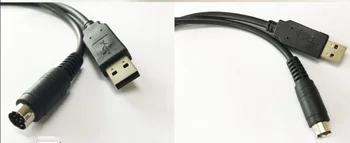 FTDI usb, Chipset rs223 DIN6pin 8P adaptér muž kábel