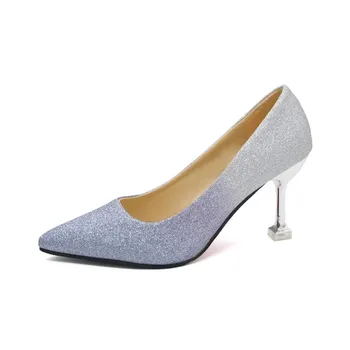 Jar nový ultra vysokým podpätkom dámske topánky dámske zmysel s plytkým úst topánky dámske luxusné topánky ženy dizajnéri K16-09