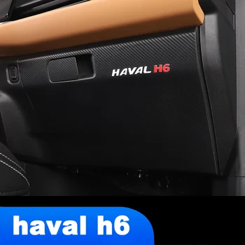 Lsrtw2017 Auto Skladovanie Rukavice Box Rada Mat Trim pre Haval H6 2020 2021 2022 3. Generácie Interiérové Doplnky Auto Nálepky