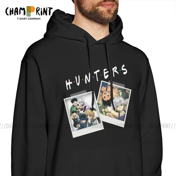 Hunter X Hunter Priateľov Človeka Mikina s Kapucňou Módne Bavlna Killua Hisoka HXH Anime s Kapucňou, Nové Kapucňou Topy