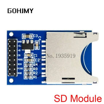 Micro SD rozšírenia Úložného priestoru Dosky Micro SD TF Kartu Štít Modul SPI Pre Arduino GOHJMY