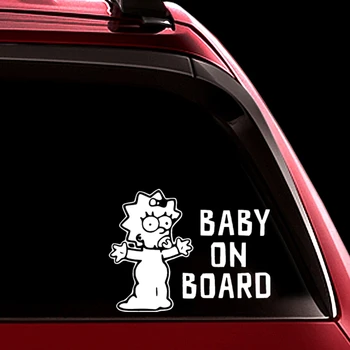 30171# baby na palube auto nálepky, reflexné vinyl auto odtlačkový nepremokavé nálepky na auto truck nárazníka zadného okna