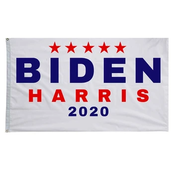 1 ks 2020 Americký Prezident Volebnej Pruhované Vlajky Hviezdy Vzor Tlač, Záhrada Vlajka Biden Kampaň Banner