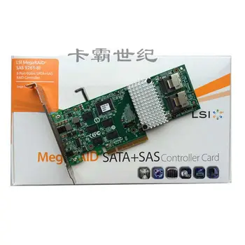 Zbrusu nový, originálny LSI MegaRAID SAS 9261-8i 6GB array kartu, RAID karty, podpora 6T