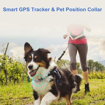 GPS Smart Sledovanie GSM Pet Pozíciu Golier IP67 Ochrany Viaceré Polohy Režim Geo-Plot SOS Anti-Stratil Sledovanie Alarmu