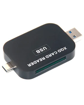 XQD Čítačka Kariet USB3.1 Typ C & USB3.0 Čítačka Kariet 2v1 High-speed SD Card Reader pre SONY NIKON Fotoaparát LUMIX pre Windows, MAC OS