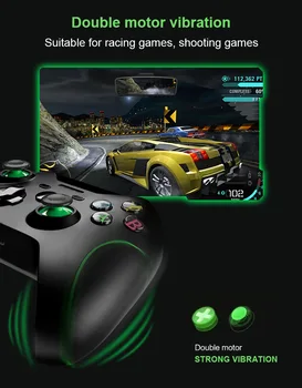 2.4 G Bezdrôtový ovládač Pre Xbox Jeden Bezdrôtový ovládač Pre PS3, PC, Android Hra pre Mobilný Telefón Radič radič + Prijímač