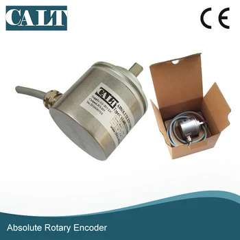 CALT 16 bit vysoké rozlíšenie absolútny rotačný encoder CAS60 115200 bps Prenosová rýchlosť 24V dc RS485 senzor polohy