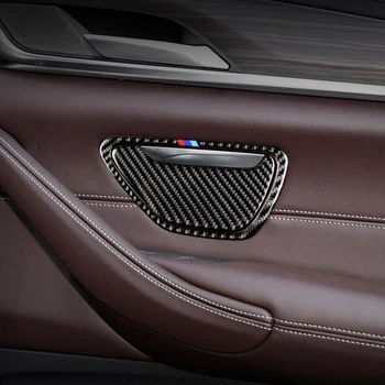 Auto interiérové doplnky Carbon Fiber Cigaretový Zapaľovač Popolník Výzdoba Zahŕňa Výbava stckers Pre BMW G30 5 Série 2018
