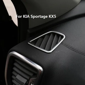 Pre KIA Sportage KX5 2016-2019 Auto Klimatizácia Zásuvky Otvor Kryt Výbava Dekorácie Rám Príslušenstvo