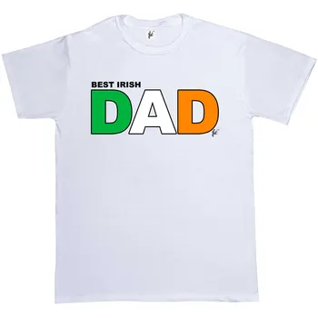 Najnovšie 2019 Muži Móda Najlepší Írsky Otec Írsko Deň Otcov Dar, Narodeniny, Vianoce Mens T-Shirt Hot Tee Tričko