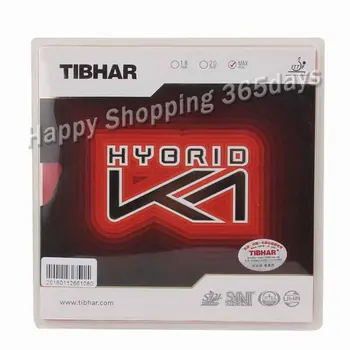 TIBHAR HYBRID K1 / K1 PLUS (Lepivými gumy + Napätie Špongie, forhend útok) Pips-v Stolný Tenis Gumy, Ping Pong Huba
