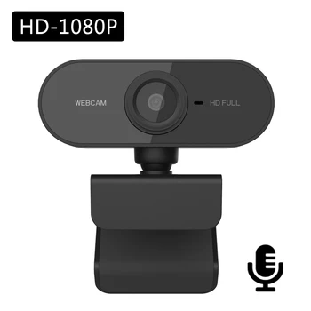PC Kamera Full HD 1080P USB Video Hráč Kamera Pre Portatile prenosný Počítač Web cam vstavaný mikrofón Pre Youtube, Web Kamera
