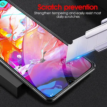 Tvrdené Sklo Na Samsung Galaxy A50 A30 A70 2019 A10 A20 M10 M20 M30 A50 Ochranné Sklá Objektívu Film Screen Protector