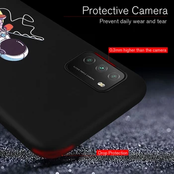 Ultra Tenký Silikónový Telefón puzdro Pre Xiao Poco M3 X3 NFC Mi 11 10 TON Mi 10 Pro Lite Ultra Mäkký Vzor Pre Xiao Mi Poznámka 10 Pro