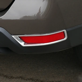 2 ks Auto Príslušenstvo, ABS Chrome Auto zadné Zadné Hmlové Svetlo Lampy Kryt Výbava 2017-2020 na Nissan XTrail X-Trail Rogue T32