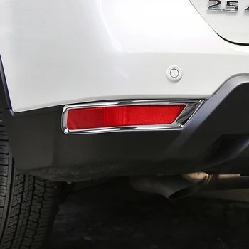2 ks Auto Príslušenstvo, ABS Chrome Auto zadné Zadné Hmlové Svetlo Lampy Kryt Výbava 2017-2020 na Nissan XTrail X-Trail Rogue T32