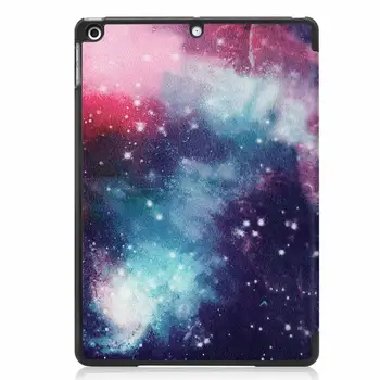 Prípad pre Nový iPad 10.2 2019 7. Generácie Funda Magnetické Skladacie Flip Stojan PU Kožené puzdro Smart Cover pre iPad 10.2 Prípade+Fi