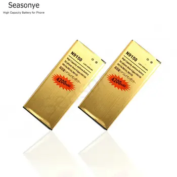 Seasonye 20pcs/veľa 4200mAh EB-BN915BBC Zlato Náhradné Li-ion Batéria Pre Samsung Galaxy Note Okraji N9150 N915K N915L N915S