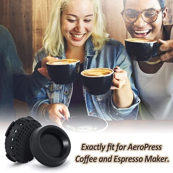 Káva Filtračný Papier Spp & Piest Konci Tesnenie Tesnenie Náhradné Diely Nastaví vhodný pre Aeropress Kávu a Espresso Maker