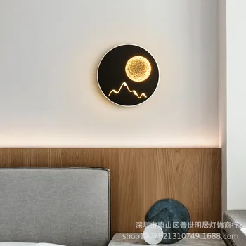 2020 nové nástenné svietidlo LED spálňa nočná lampa moderné tvorivé osobnosti Nordic obývacia izba špeciálne osvetlenie