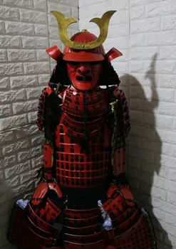 Vintage fáze show filmový kostým Japonský Samuraj brnenie