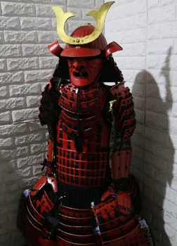 Vintage fáze show filmový kostým Japonský Samuraj brnenie