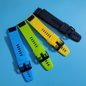 26mm Easyfit Watchband pre Garmin Fenix 5x Plus Rýchle Uvoľnenie Silikónový Pásik na Zápästie Band pre Garmin Fenix5x 3 3-LR Hodinky