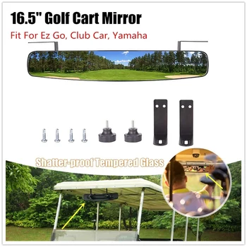 Univerzálny Golf Cart 16.5 palcový Spätné Zrkadlo pre EZGO Klub Auto Yamaha,180 Stupeň Extra Široké Panoramatické
