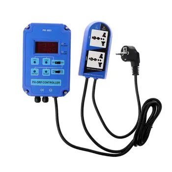 Digitálny pH ORP Redox 2 v 1 Radič Monitor w/ Výstupný Výkon Ovládanie Relé Elektródy Sonda BNC pre Akvarijné Rastliny Hydroponics
