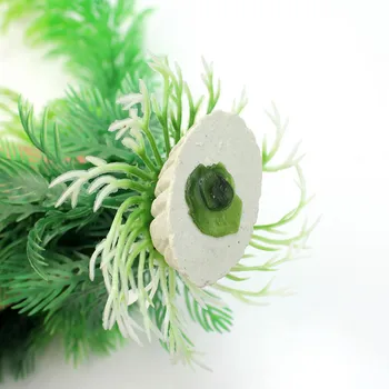Umelá Tráva Zelená Rastlina Akvárium Plastové Falošné Rastlín Ornament Akvárium Dekorácie