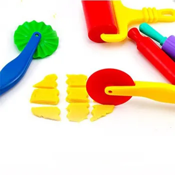 Farba Hrať Cesto Model Nástroj Kreatívne Hračky 3D Plastelíny Nástroje Playdough Nastaviť, Hlinené Formy Deluxe Set, Vzdelávanie a Vzdelávanie Hračky