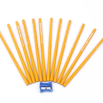 12pcs HB štandardné ceruzky Deti papier Písanie jednoduchých Eco-friendly Ceruzky Školy Kancelárske potreby kancelárske potreby maľovanie ceruzka