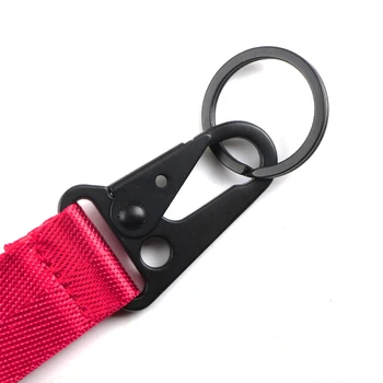 Univerzálny Auto Keychain ozdobná šnúrka na uniforme Závesný Popruh Tlačidlo Lano s Klip Pracky Popruhu na Zápästie pre kia picanto auto styling príslušenstvo