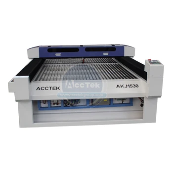 AccTek laserové cnc 1530 laser rytec stroj 80w 100W co2 laserové rytie stroj laserový rezací stroj na drevo výrobky