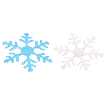 Vianočné Ozdoby 200/300PCs Umelé Snowflake Dekorácie, Party HOBBY Ručné Domov Rodiny Svadbu, Narodeniny Dekorácie