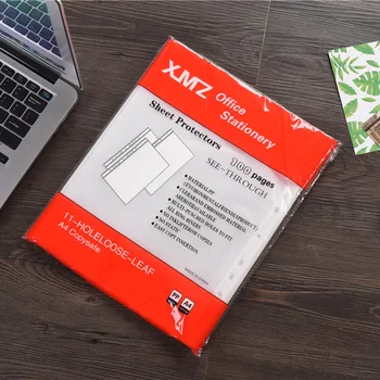 5 KS PVC Zips Skladovanie Taška Loose-Leaf informácie o Knihe Tašky A5 A6 A4 B5 DIY Loose-Leaf Vnútorné Jadro Skladovanie Knihu Príslušenstvo