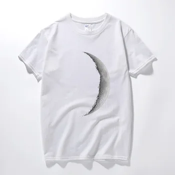 Mesiac T Tričko The Dark Side of the Moon Lunar Eclipse Letné Módy Tee Tričko Homme Bavlna Krátky Rukáv T-shirt Topy Tričko Mužov
