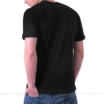 Krásne jednodielne Biele Fúzy T Shirt pre Mužov Lacné Vlastné Krátke Rukávy 100 Bavlna Black Posádky Krku T Tričko