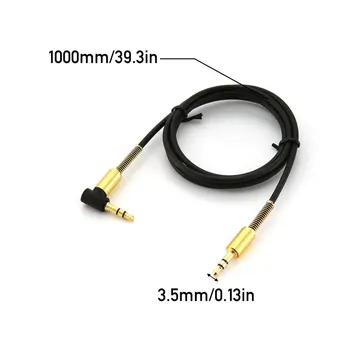 Audio Kábel 3,5 Mm Jack Kábel Reproduktora Samec Samec na DVD, Zosilňovač, Reproduktory, Slúchadlá, 1 Predlžovací Kábel Audio AUX Vrecko