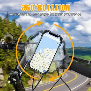 360 Stupeň Rotácie Odnímateľný Požičovňa Mobilný Telefón Majiteľa Elektrické Auto, Motocykel, Mobilného Telefónu, Navigácie Držiak Upevňovacia Fram