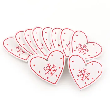 20PCS Drevené Snowflake Vianočné Placemat Drevené Vyrezávané VIANOCE Hrnček Tácky Držiteľ Pohára Rohože Tabuľka Večeri Dekor Darček