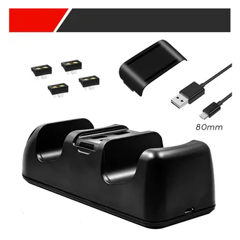 Pre PS4 Bezdrôtový ovládač Duálny Nabíjačka, USB LED Nabíjačky, Docking Station Stojan pre Sony PS4 Slim/Pro Herné Konzoly Gamepad