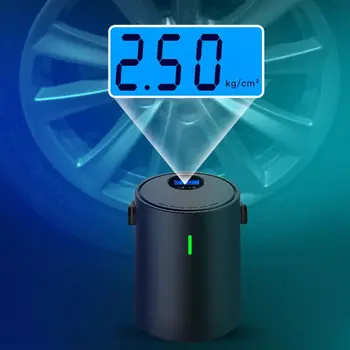 2021 Nové Prenosné Auto Mini Pneumatiky Digitálny Displej Čerpadlo Vzduch Nafukovacím Ručné Elektrické