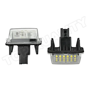 12V LED Licenčné Číslo Doska Svetlo LED špz Lampa Pre Toyota Avalon Camry Highlander Prius C Yaris Auto Príslušenstvo
